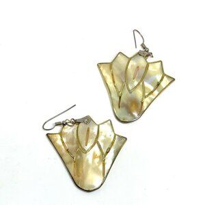 Vintage Mother of Pearl Earrings